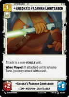 248/257 Ahsoka's Padawan Lightsaber (S)