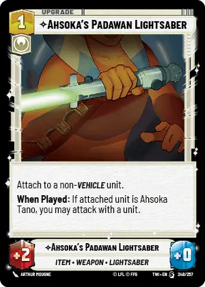 248/257 Ahsoka's Padawan Lightsaber (S)