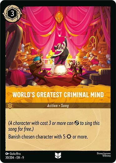 9FAB 030 World's Greatest Criminal Mind (U)