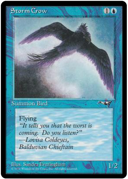 Alliances (U): Storm Crow (Flying Right)