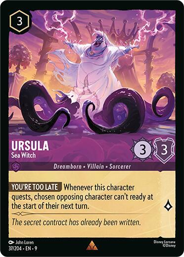 9FAB 037 Ursula - Sea Witch (V.1) (R)