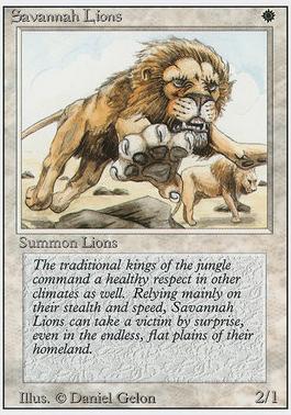3rd Edition 039: Savannah Lions (R)