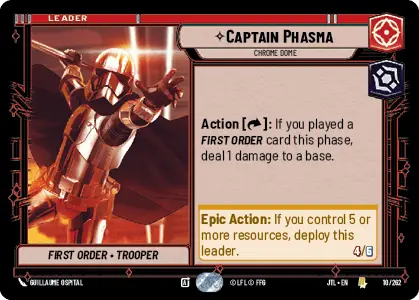 JTL 010/262: Captain Phasma, Chrome Dome (R)