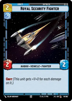 JTL 061/262: Royal Security Fighter (C)