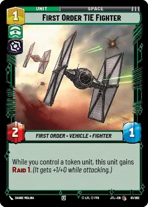 JTL 081/262: First Order TIE Fighter (C)