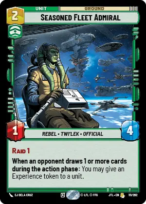 JTL 111/262: Seasoned Fleet Admiral (R)