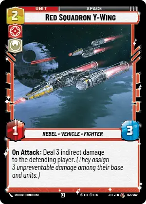 JTL 149/262: Red Squadron Y-Wing (C)