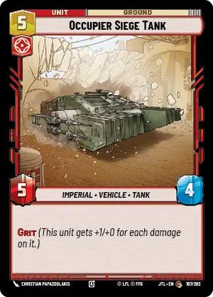 JTL 167/262: Occupier Siege Tank (C)