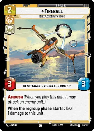 JTL 198/262: Fireball, An Explosion With Wings (U)