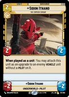 JTL 213/262: Sidon Ithano, The Crimson Corsair (R)