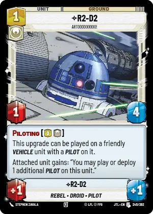 JTL 245/262: R2-D2, Artooooooooo! (U)