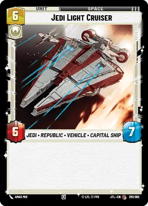 JTL 251/262: Jedi Light Cruiser (C)