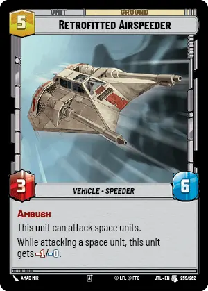 JTL 259/262: Retrofitted Airspeeder (C)