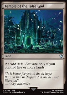 FIC 0438 Temple of the False God (U)