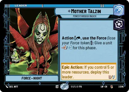 LOF 002: Mother Talzin, Power Through Magick (C)