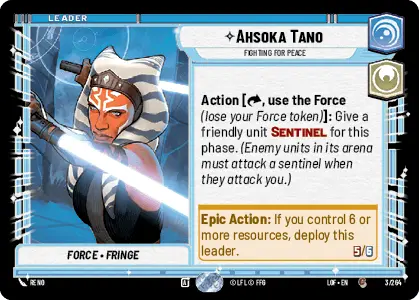 LOF 003: Ahsoka Tan,o Fighting For Peace (C)