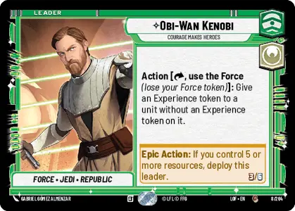 LOF 008: Obi-Wan Kenobi, Courage Makes Heroes (C)