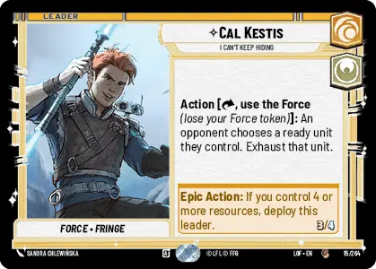 LOF 015: Cal Kestis, I Can't Keep Hiding (C)