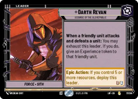LOF 017: Darth Revan Scourge of the Old Republic (R)