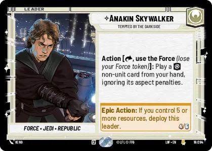 LOF 018: Anakin Skywalker, Tempted by the Dark Side (R)
