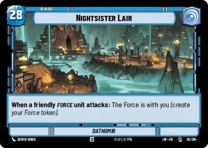 LOF 020: Nightsister Lair (C)