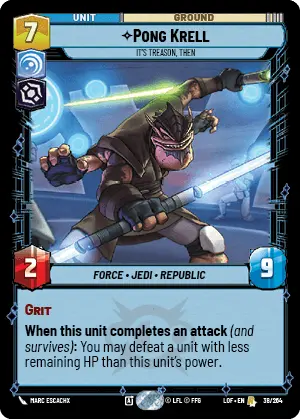 LOF 038: Pong Krell It's Treason, Then (R)