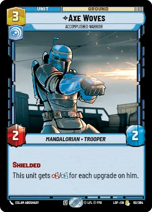LOF 062: Axe Woves Accomplished Warrior (R)