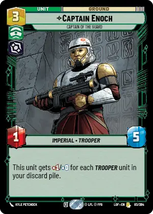 LOF 083: Captain Enoch, Captain of the Guard (R)