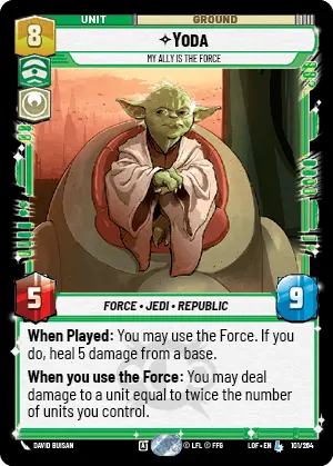LOF 101: Yoda, My Ally is the Force (L)
