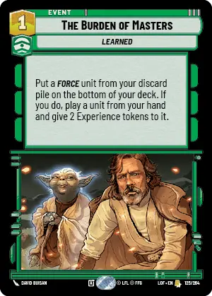 LOF 125: The Burden of Masters (R)