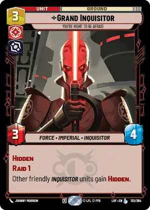 LOF 132: Grand Inquisitor, You're Right to Be Afraid (L)