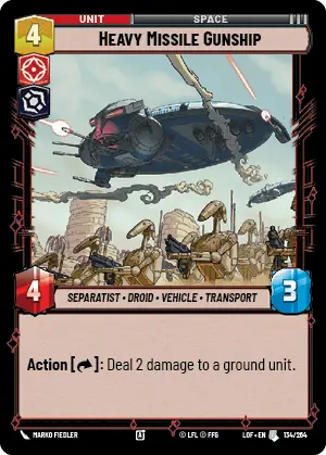LOF 134: Heavy Missile Gunship (U)