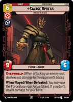LOF 137: Savage Opress, Imbued With Hate (U)
