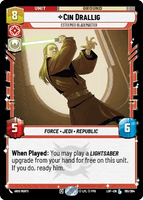 LOF 150: Cin Drallig, Esteemed Blademaster (L)