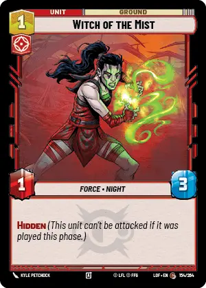 LOF 154 Witch of the Mist (C)