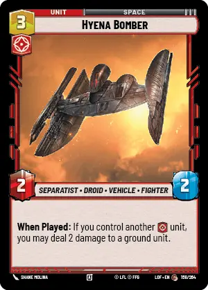LOF 158: Hyena Bomber (C)