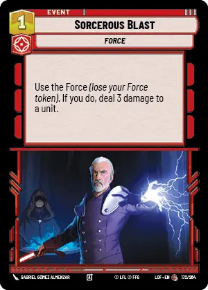 LOF 172: Sorcerous Blast (C)