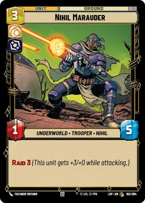 LOF 182: Nihil Marauder (C)