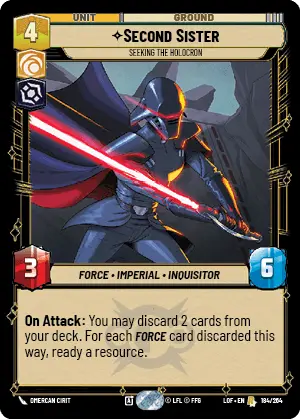 LOF 184: Second Sister, Seeking the Holocron (R)