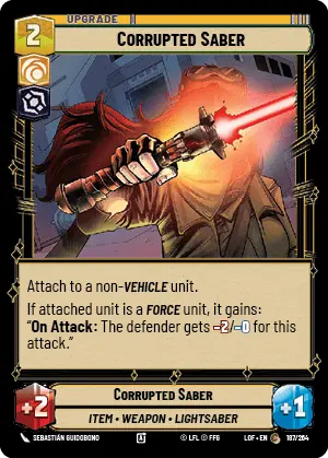 LOF 187: Corrupted Saber (C)