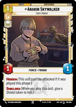 LOF 190: Anakin Skywalker, Force Prodigy (S)