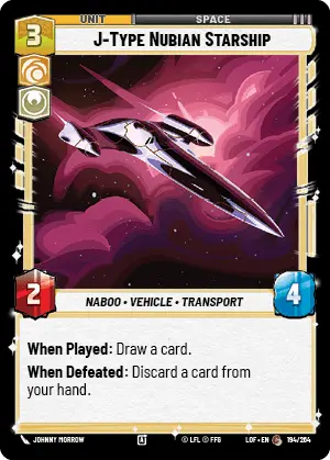 LOF 194: J-Type Nubian Starship (C)