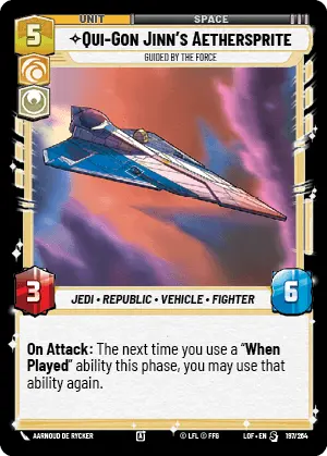 LOF 197: Qui-Gon Jinn's Aethersprite, Guided by the Force (S)