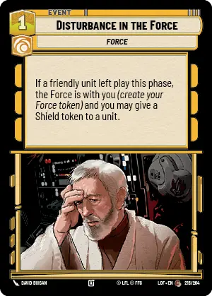 LOF 216: Disturbance in the Force (C)