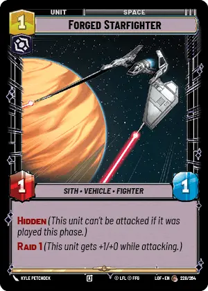 LOF 228: Forged Starfighter (C)