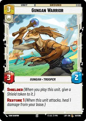 LOF 247: Gungan Warrior (C)