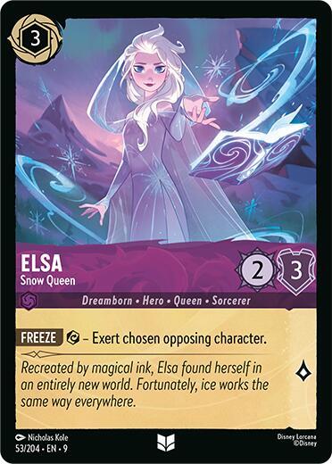 9FAB 053 Elsa - Snow Queen (V.1) (U)