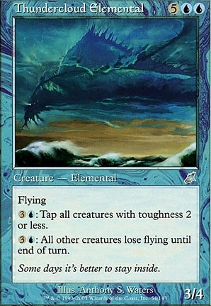 SCG 054 Thundercloud Elemental (U)