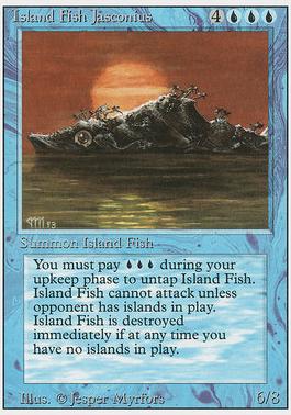 3rd Edition 061: Island Fish Jasconius (R)