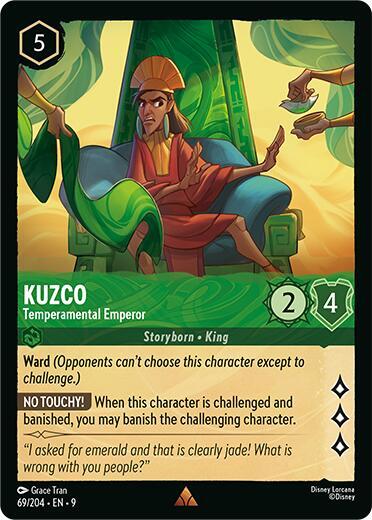 9FAB 069 Kuzco - Temperamental Emperor (R)